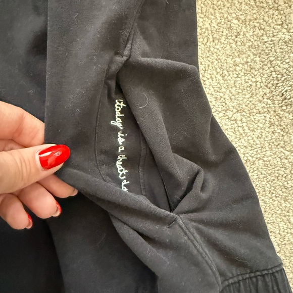 lululemon athletica Black Cowl Neck Sweater - Picture 2 of 3